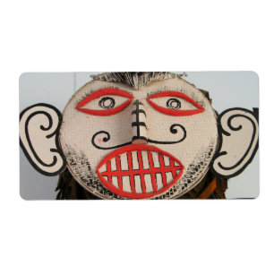 Thai Ghost Ansikte, Phi Ta Khon Mask Festival, Loe Fraktsedel