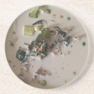Thai Grönt Curry [แ ก ง เ ห ขี ย ว yttersta perife Underlägg Sandsten