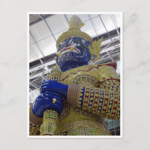 thai guld staty vykort