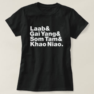 Thai Isaan Street Food T Shirt