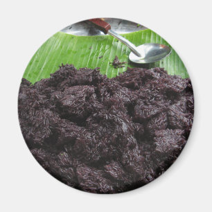 Thai Lao Black Sticky Ris [Khao Niao Dam] Magnet