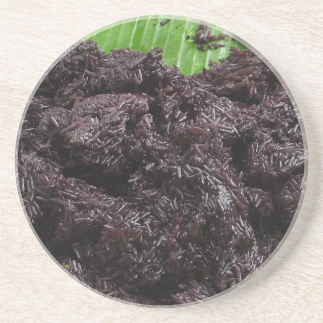 Thai Lao Black Sticky Ris [Khao Niao Dam] Underlägg (Framsidan)
