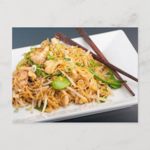 Thai Lo Mein Noodle Stir Fry Vykort