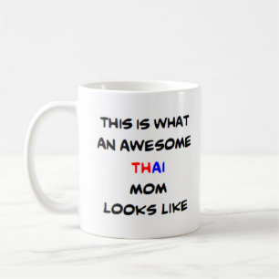 thai mamma, awesome kaffemugg