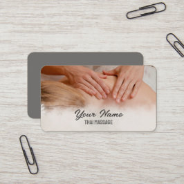 Thai Massage Visitkort