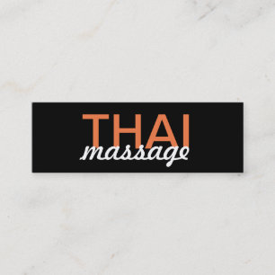 thai massagestansmaskinkort lojalitetskort