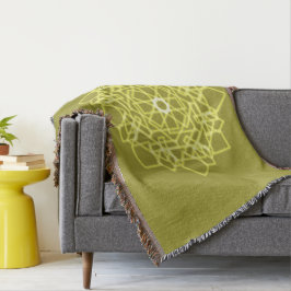 thai mönster i den moderna grafiska utformningen s filt