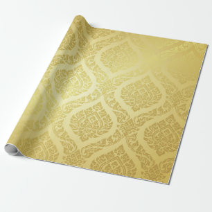 Thai Mönster överst guld, undergrundthai, mönster, Presentpapper