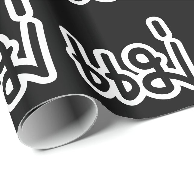 Thai Mor - แ ม่/Mae - thailändska språkskript Presentpapper (Rullad Hörn)