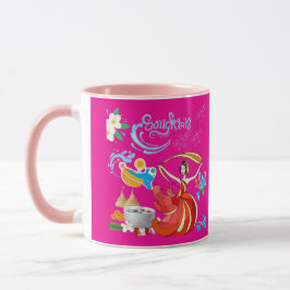Thai new year radiance hot pink mugg