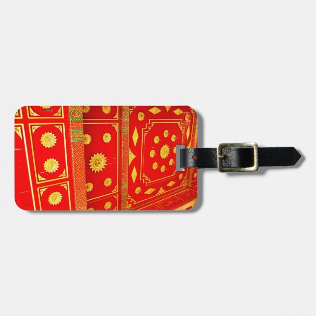 Thai Pavillion Ceiling Bagagebricka (Horisontell Framsida)