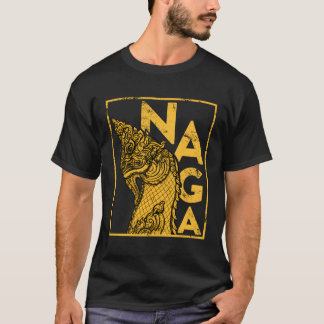 Thai Phaya Naga Sea Dragon Laos Naga Payan T Shirt
