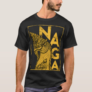 Thai Phaya Naga Sea Dragon Laos Naga Payan T Shirt