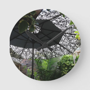 THAI RESTURANT UMBRELLA / SCENE CLOCK RUND KLOCKA