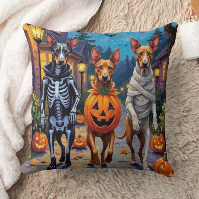 Thai Ridgeback Halloween-kostym för trick-or-treat Kudde (Filt)