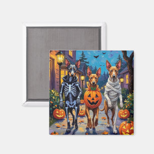 Thai Ridgeback Halloween-kostym för trick-or-treat Magnet