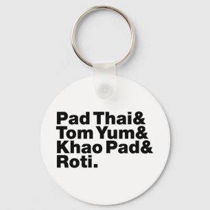 Thai Street Food Nyckelring