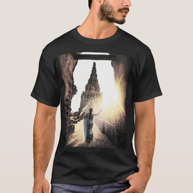 Thai Temple 1003 T Shirt (Framsida)