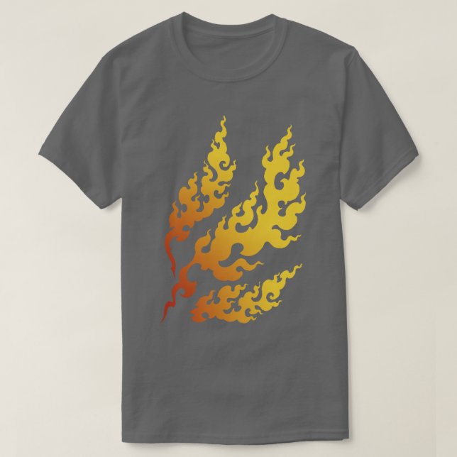 Thai Traditional Mural-målning T Shirt (Design framsida)