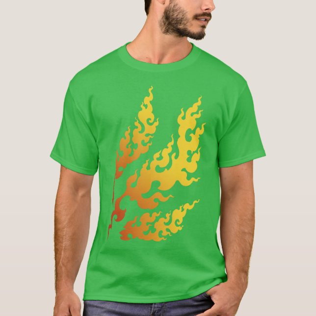Thai Traditional Mural Painting T Shirt (Framsida)