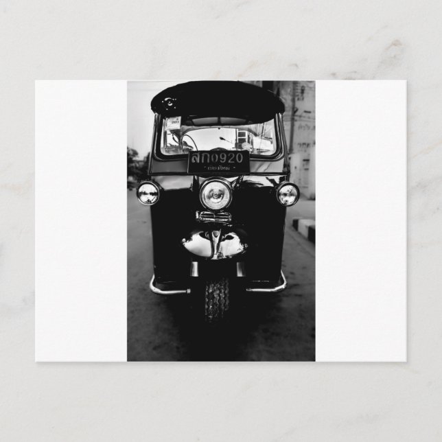 Thai Tuk Tuk Vykort (Framsida)