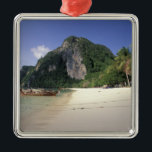 Thailand, Andaman Sea, Ko Phi Phi Island, Beach Julgransprydnad Metall<br><div class="desc">COPYRIGHT Gavriel Jecan / DanitaDelimont.com| AS36 GJE0031.jpg| Thailand,  Andaman Sea,  Ko Phi Phi Island,  Beach Landcape.</div>