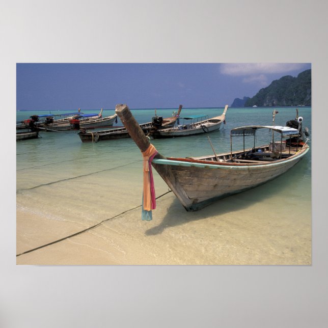 Thailand, Andaman Sea, Ko Phi Phi Island Poster (Framsidan)