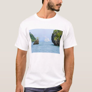 Thailand, Andaman Sea. Star Fyer klipperskepp 2 Tee
