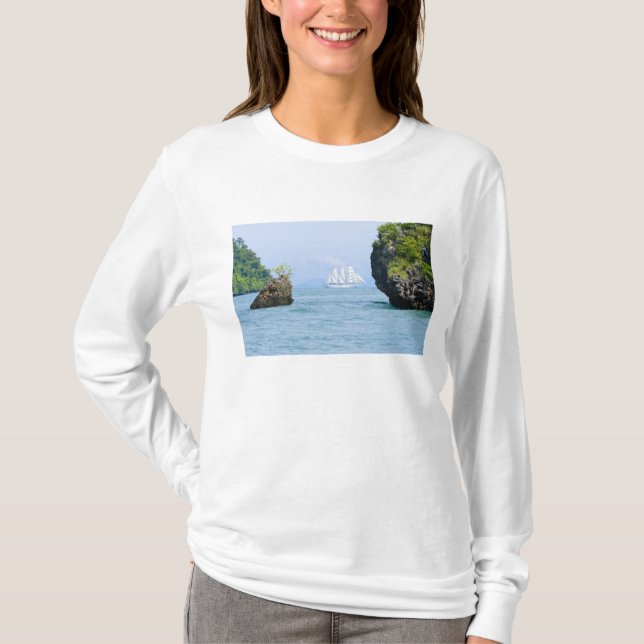 Thailand, Andaman Sea. Star Fyer klipperskepp 2 Tröja (Framsida)