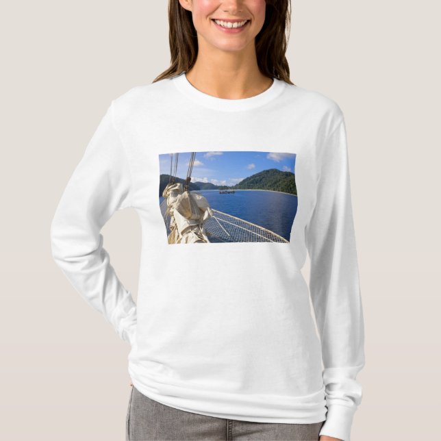 Thailand, Andaman Sea. Stjärnklippare, frakt Tee Shirt (Framsida)