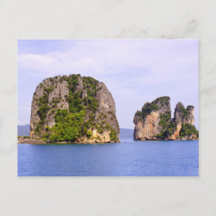 Thailand, Andamanska havet. Ao Phang Nga-öarna i 2 Vykort