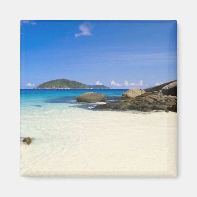 Thailand, Andamanska havet. Ko Miang-ön Similan Magnet (Framsidan)