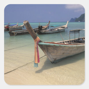Thailand, Andamanska havet, Ko Phi Phi-ön, Fyrkantigt Klistermärke