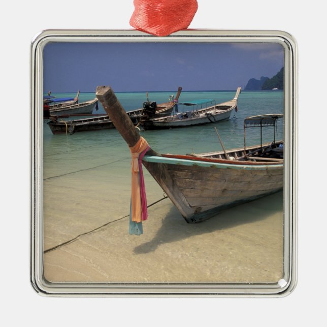 Thailand, Andamanska havet, Ko Phi Phi-ön, Julgransprydnad Metall (Framsidan)