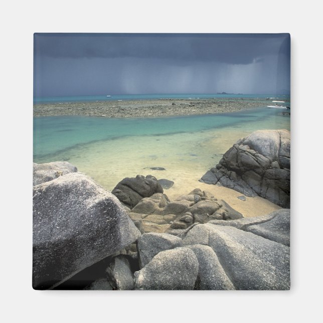 Thailand, Andamanska havet, Ko Phi Phi-ön, natursk Magnet (Framsidan)