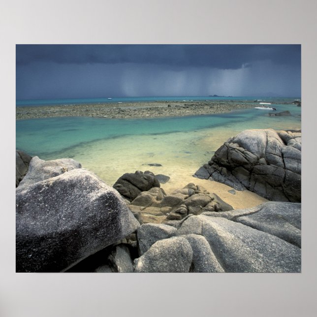 Thailand, Andamanska havet, Ko Phi Phi-ön, Natursk Poster (Framsidan)