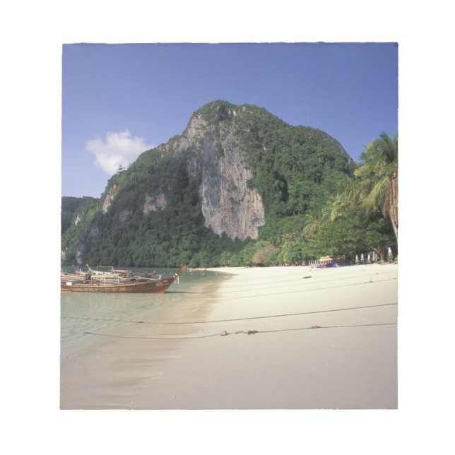 Thailand, Andamanska havet, Ko Phi Phi-ön, Strand Anteckningsblock (Framsida)