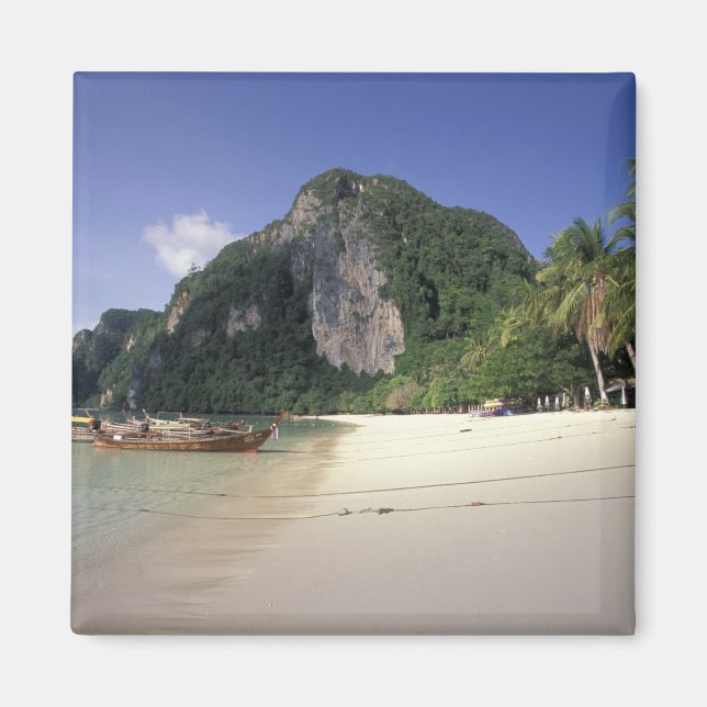 Thailand, Andamanska havet, Ko Phi Phi-ön, Strand Magnet (Framsidan)