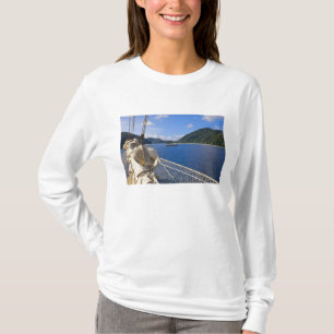 Thailand, Andamanska havet. Star Fyer klipperskepp Tee Shirt