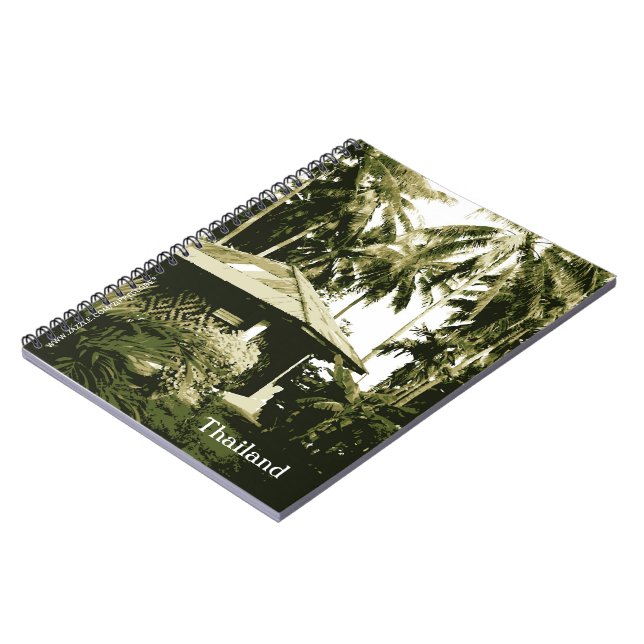 Thailand anteckningsbok (Vänstra Sidan)