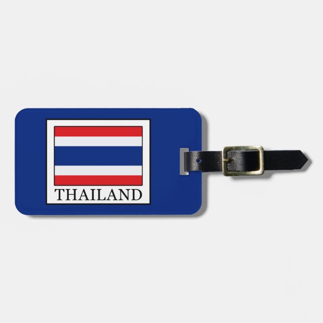 Thailand Bagagebricka (Horisontell Framsida)