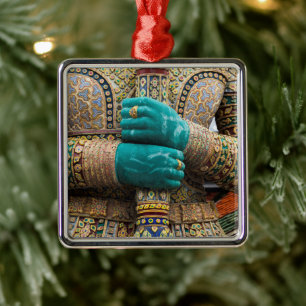 Thailand, Bangkok, Grand Palace Julgransprydnad Metall