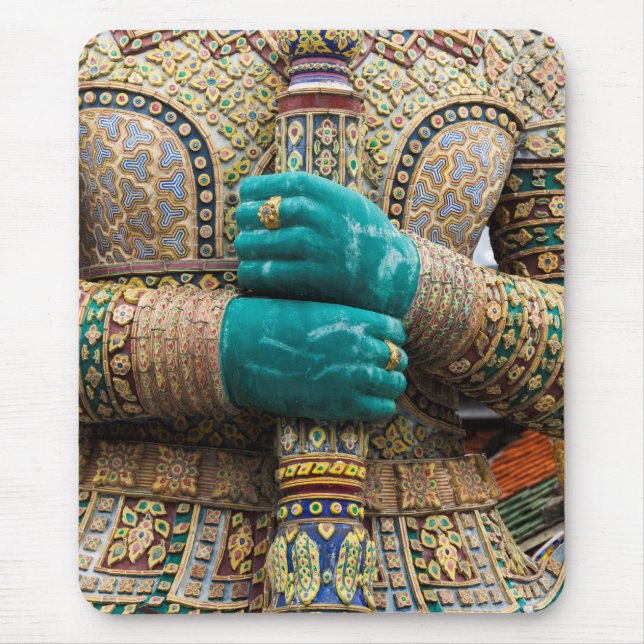 Thailand, Bangkok, Grand Palace Musmatta (Framsidan)