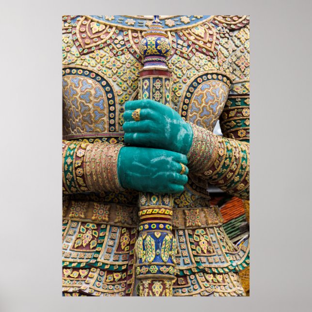 Thailand, Bangkok, Grand Palace Poster (Framsidan)