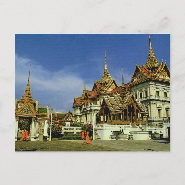 Thailand, Bangkok Grand Palace Vykort (Framsida)