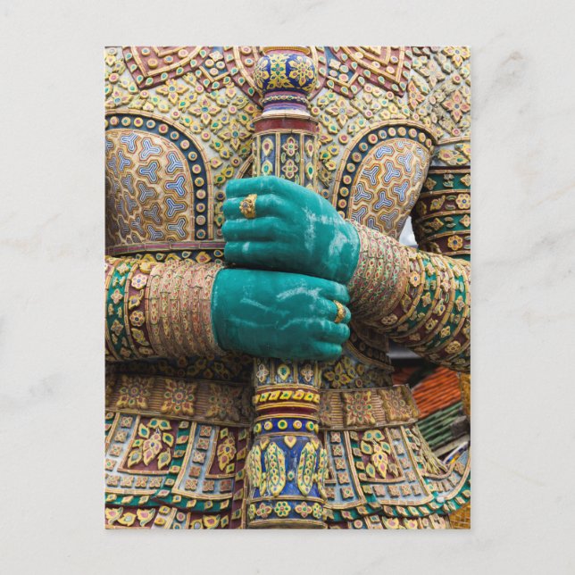 Thailand, Bangkok, Grand Palace Vykort (Framsida)