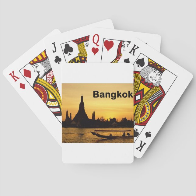 Thailand Bangkok (St.K) Spel Kort (Baksidan)