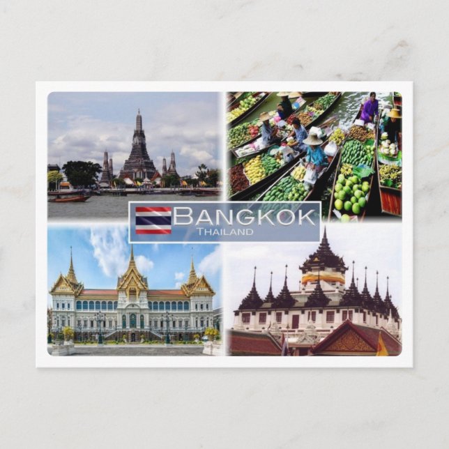Thailand - Bangkok - Vykort (Framsida)