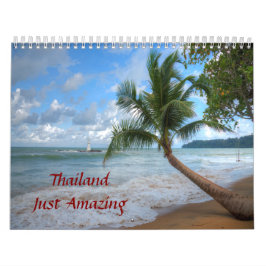 Thailand Bara Fantastisk Kalender