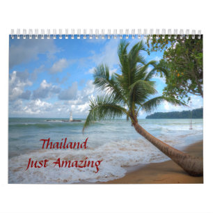Thailand Bara Fantastisk Kalender